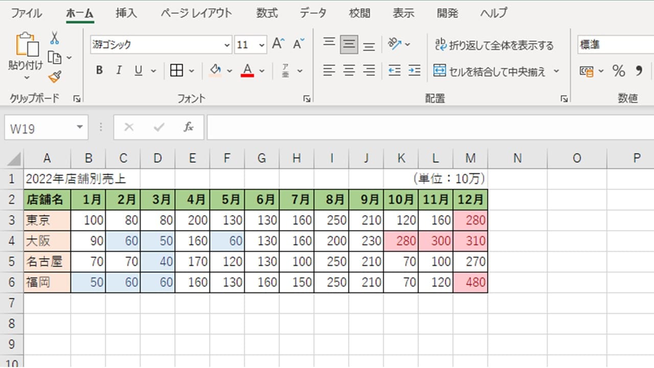エクセル(Excel)で表の作り方を初心者向けにやさしく解説! - PC堂パソコン教室|岡崎市のパソコン・プログラミング教室