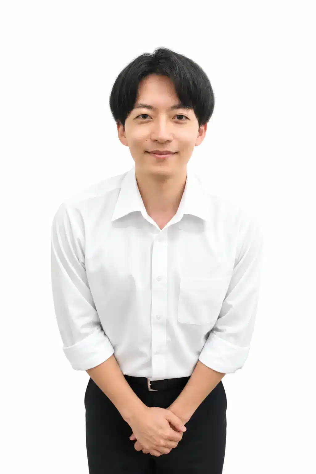 お辞儀する小田先生